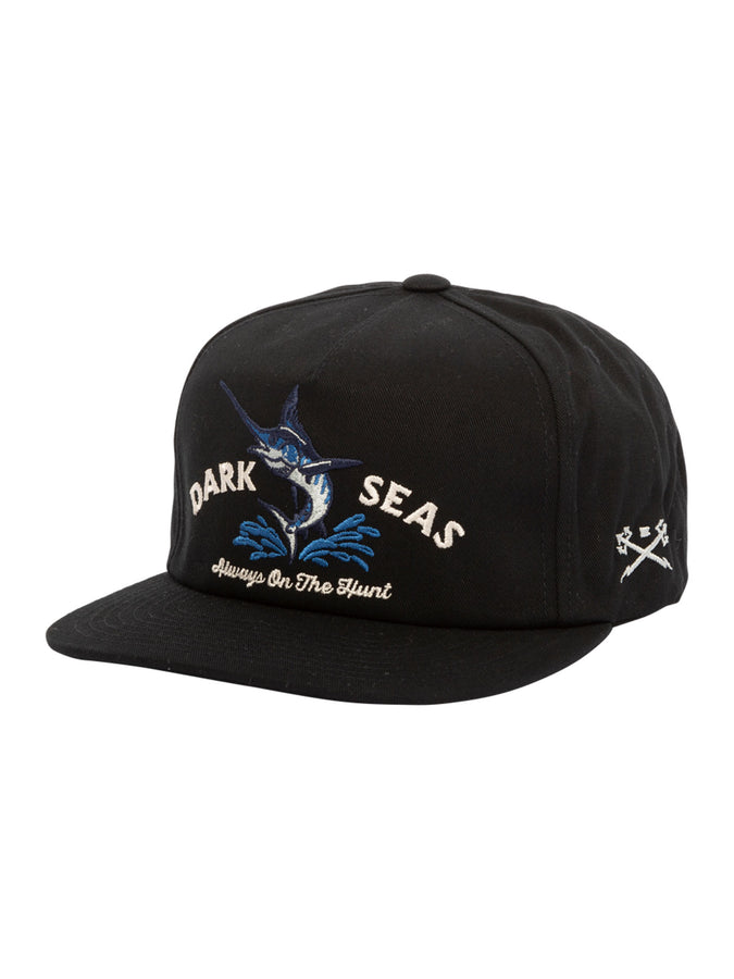Dark Seas Vapor Snapback Hat | BLACK
