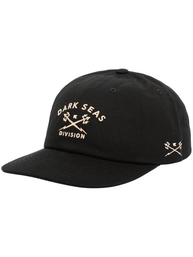 Dark Seas Tridents Low Pro Hat Fall 2025 | BLACK