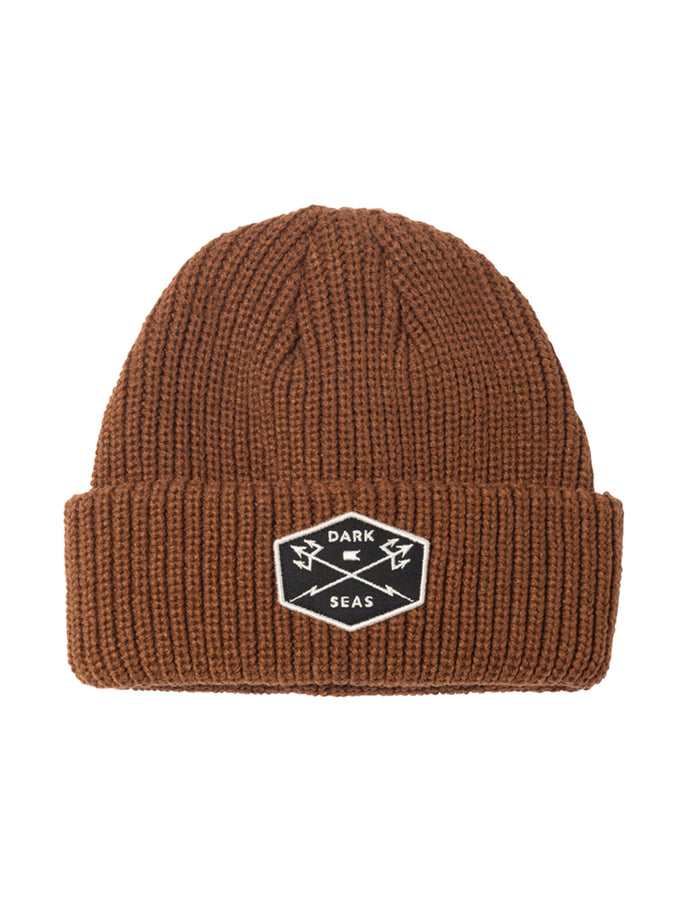 Dark Seas Progressive Beanie | BROWN
