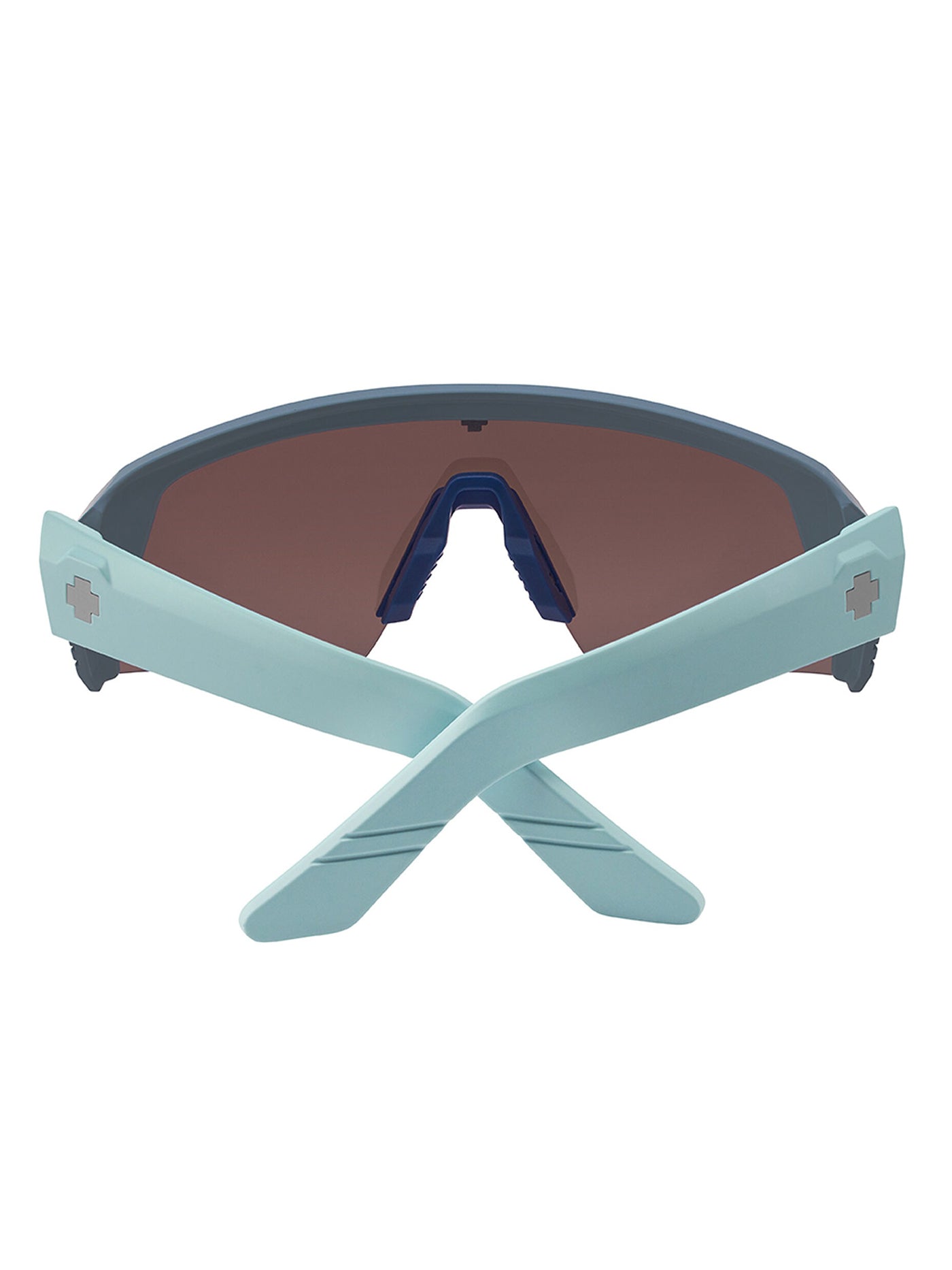 Spy Monolith Speed Matte Blue/Ice Blue Mirror Sunglasses