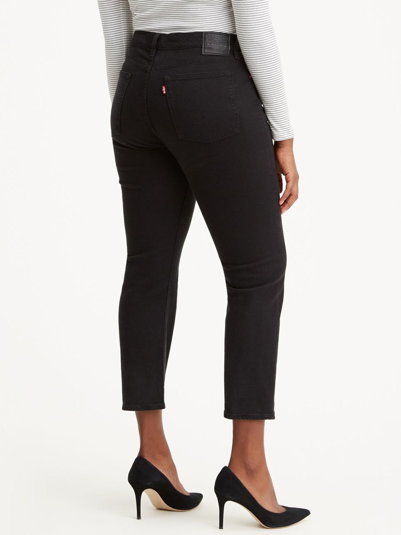 Levis Wedgie Women Straight Black Sprout Jeans Spring 2024