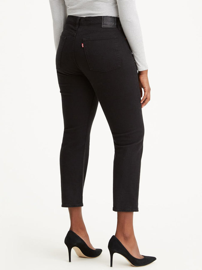 Levis Wedgie Women Straight Black Sprout Jeans Spring 2024 | BLACK SPROUT (0023)
