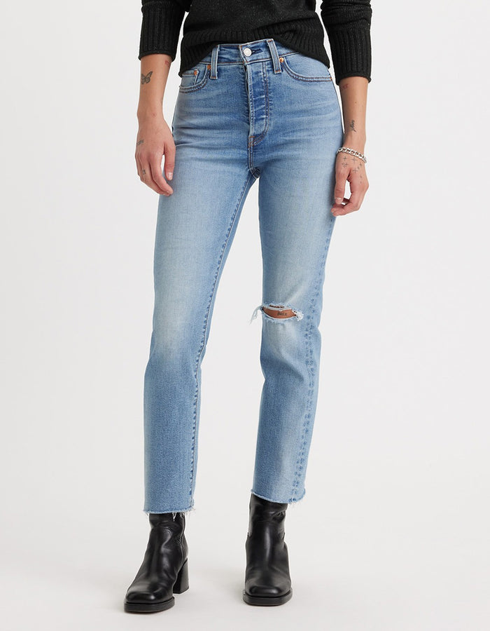 Levis Wedgie Women Straight Night Sight Jeans Spring 2024 | NIGHT SIGHT (0208)