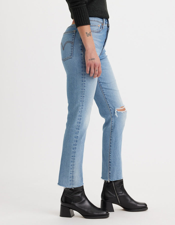 Levis Wedgie Women Straight Night Sight Jeans Spring 2024 | NIGHT SIGHT (0208)