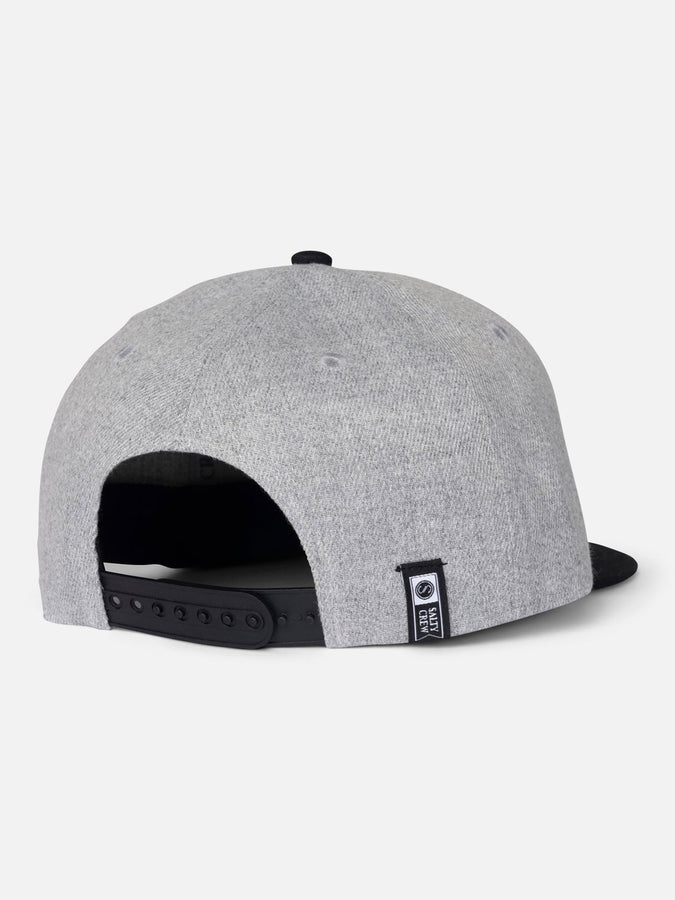 Salty Crew Bruce 6 Panel Snapback Hat | GREY HEATHER