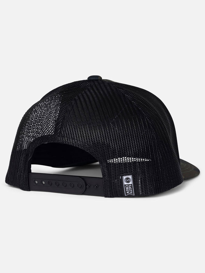 Salty Crew Sealine Retro Trucker Hat | CAMO/BLACK