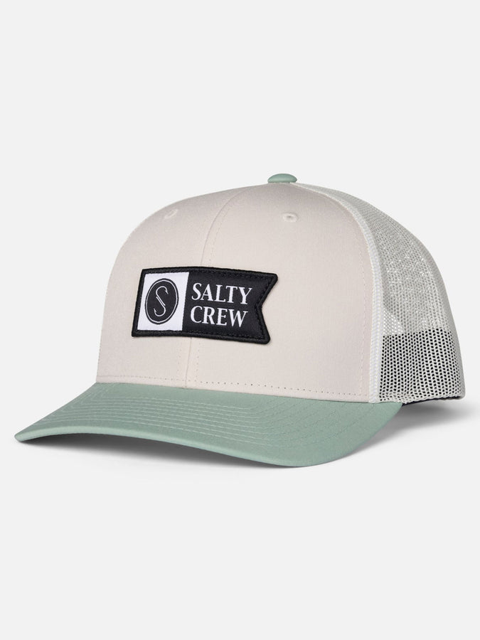 Salty Crew Pinnacle 2 Retro Trucker Hat | BIRCH JADE