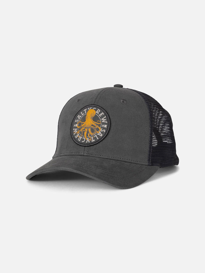 Salty Crew Tentacles Retro Trucker Hat | DARK GREY