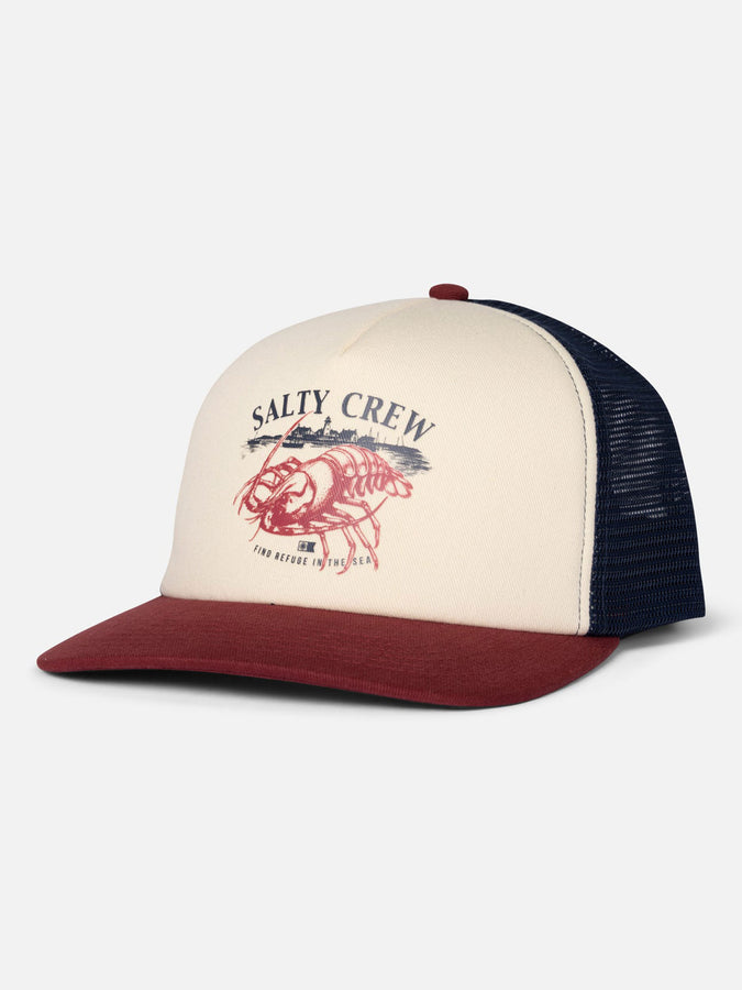 Salty Crew Good Times Foamie Trucker Hat | GARNET