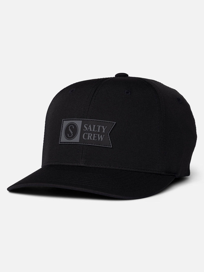 Salty Crew Apex Flexfit Hat | BLACK