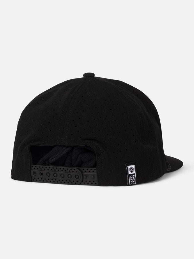 Salty Crew Long Range Snapback Hat | BLACK