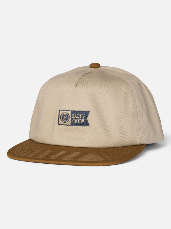 Salty Crew Workshop Snapback Hat | NATURAL