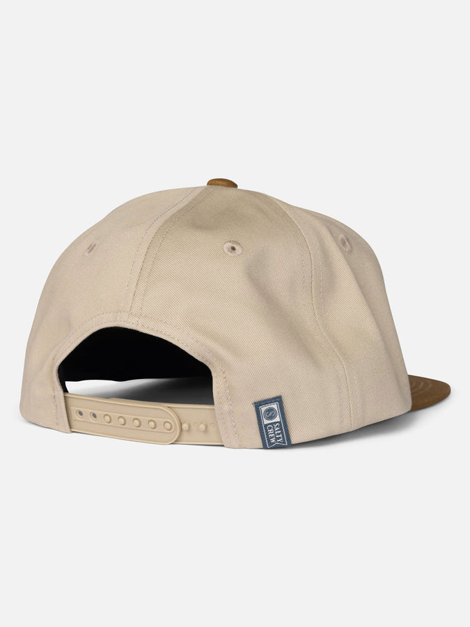 Salty Crew Workshop Snapback Hat | NATURAL