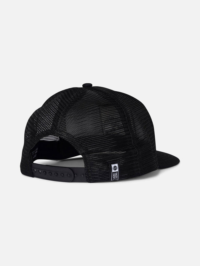 Salty Crew Striper Trucker Hat | BLACK