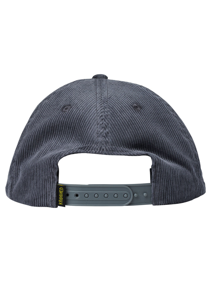 Krooked Style KR Snapback Hat | CHARCOAL