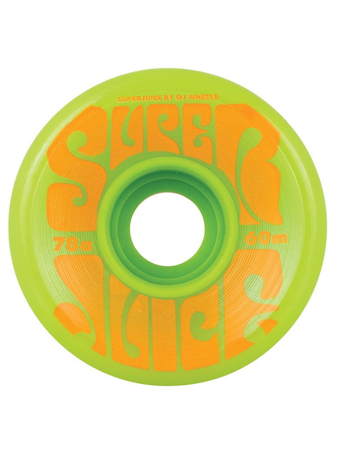 OJ Wheels Super Juice Bright Green Skateboard Wheels | BRIGHT GREEN