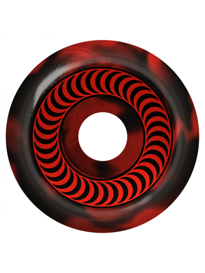 Spitfire F4 OG Classic Black/Red Swirl Skateboard Wheels | BLACK/RED SWIRL