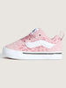 Vans Knu Skool Elastic Lace Leopard Misty Mauve Shoes (Kids 0-7) Spring 2026