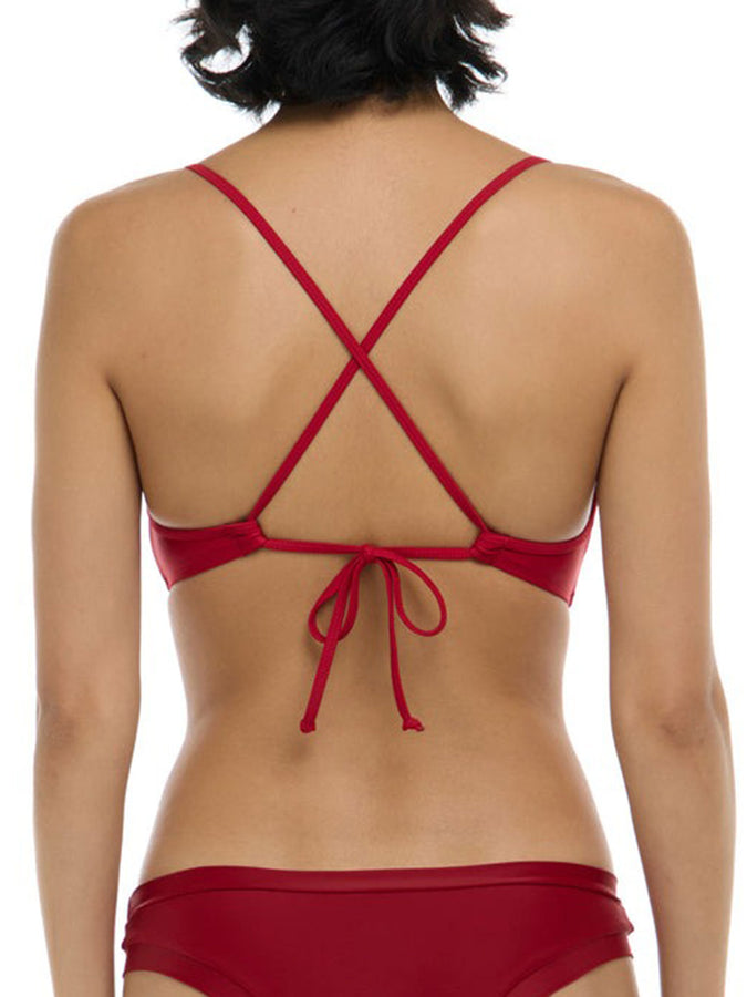 Body Glove Smoothies Kerry Bikini Top Spring 2025 | CRANBERRY (670)