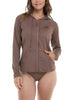 Body Glove Smoothies Barbara Zip Hoodie Rashguard Spring 2026