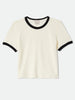 Brixton Carefree Organic Garment Dye Ringer T-Shirt Fall 2026