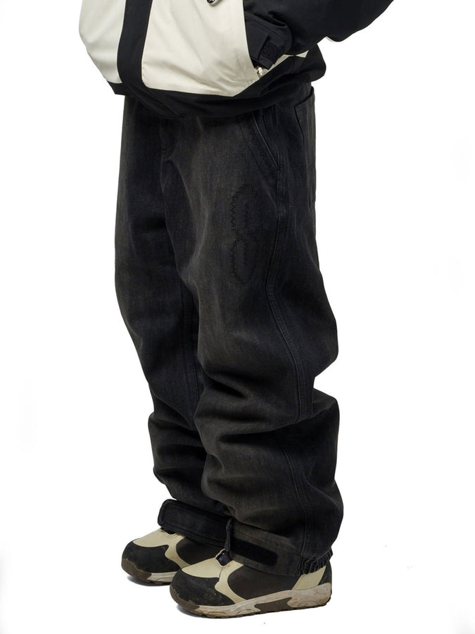 Souvenir 3 Ply Denim 2027 – Shell Pants | BLACK DENIM