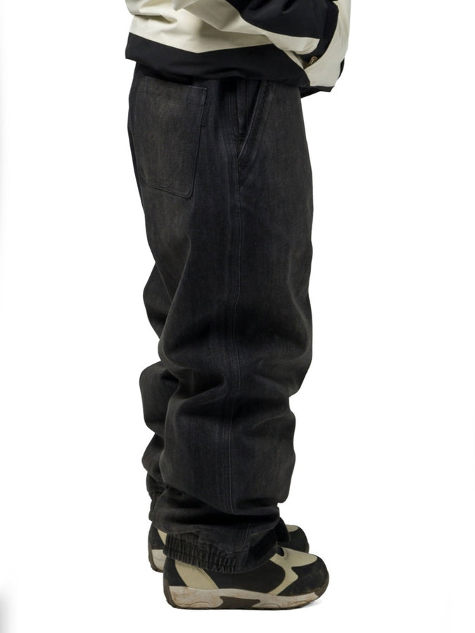 Souvenir 3 Ply Denim 2027 – Shell Pants | BLACK DENIM