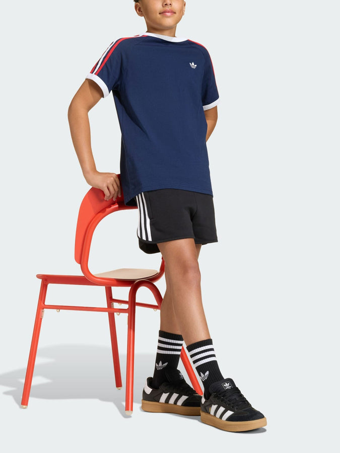 Adidas Adicolor 3 Stripes Sprinter Black Shorts Summer 2026 | BLACK