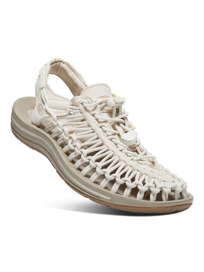 Keen Uneek White Cap/Cornstalk Shoes Spring 2026 | WHITE CAP/CORNSTALK