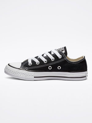 Kids black shop leather converse shoes