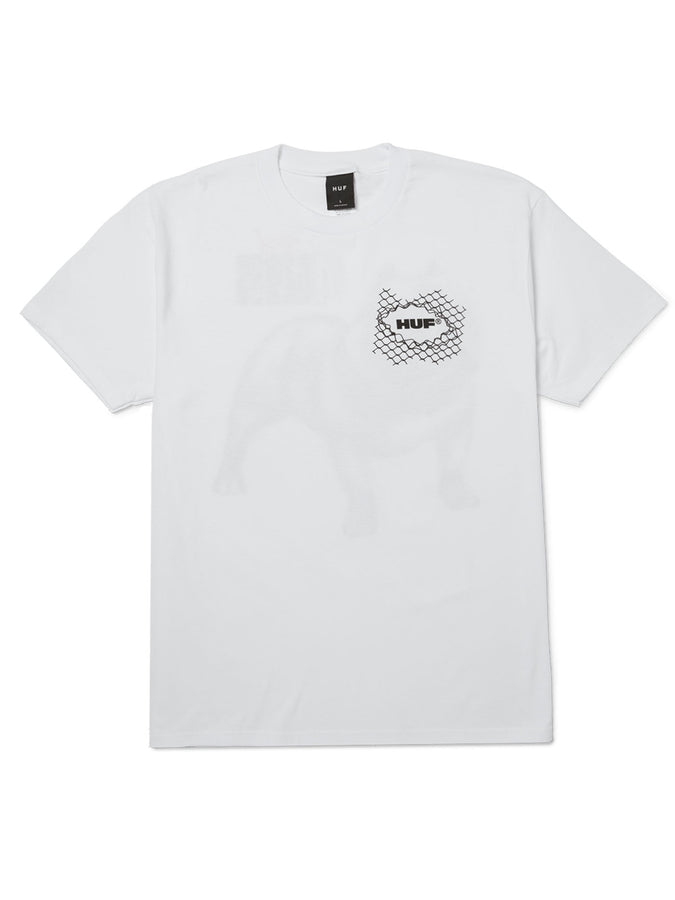 Huf 4 The Dawgs T-Shirt Fall 2025 | WHITE