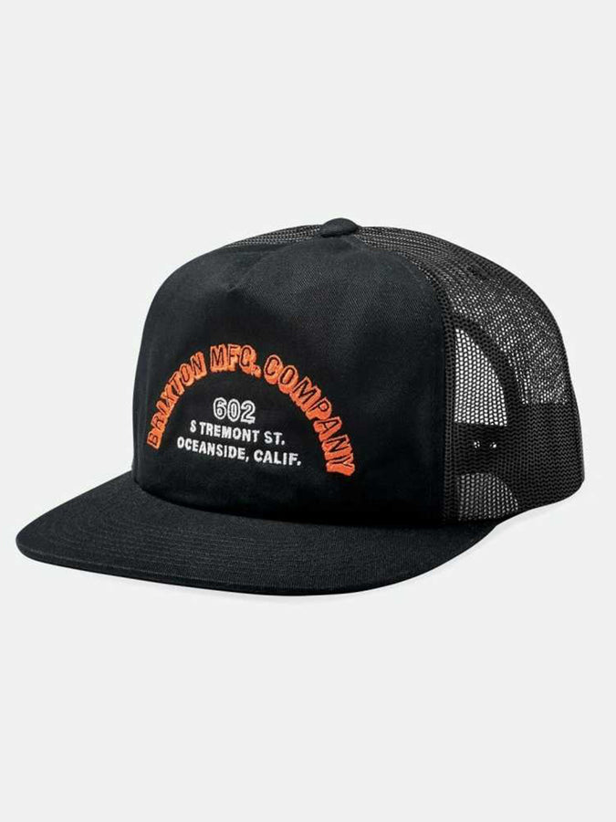 Brixton Haven Trucker Hat | BLACK / BLACK
