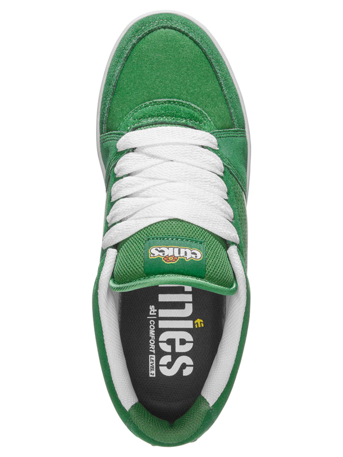 Etnies MC Rap Lo Green/White Shoes Spring 2024 | GREEN/WHITE (311)