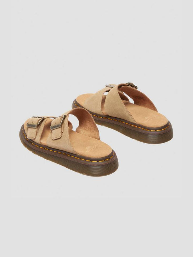 Dr.Martens Josef Bronx Suede Savannah Tan Sandals Spring 2025 | SAVANNAH TAN