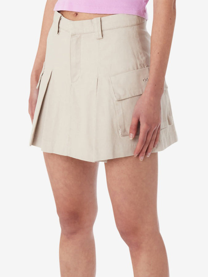 Obey Andrea Women Cargo Mini Skirt Spring 2024 | SILVER GREY (SIG)