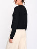24 Colours knitted Black cardigan Spring 2026