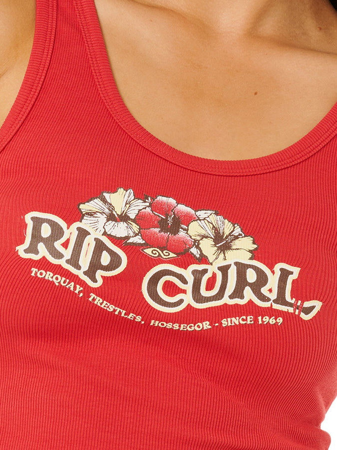 Rip Curl Bells Tank Top Spring 2026 | DEEP RED (0582)