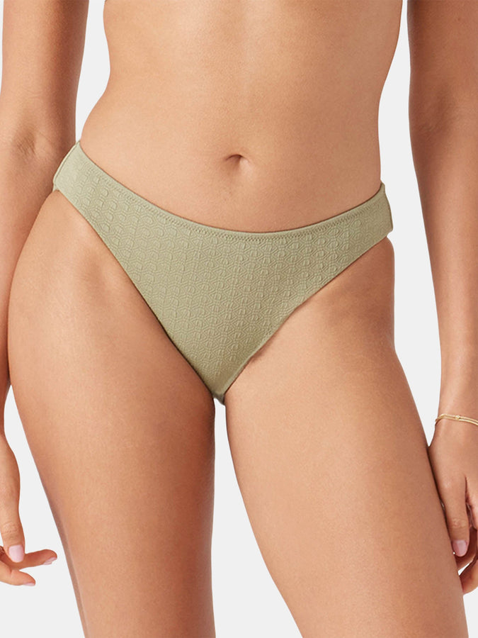 Roxy Haliewa Hipster Full Bikini Bottom Spring 2026 | OIL GREEN (OIG)