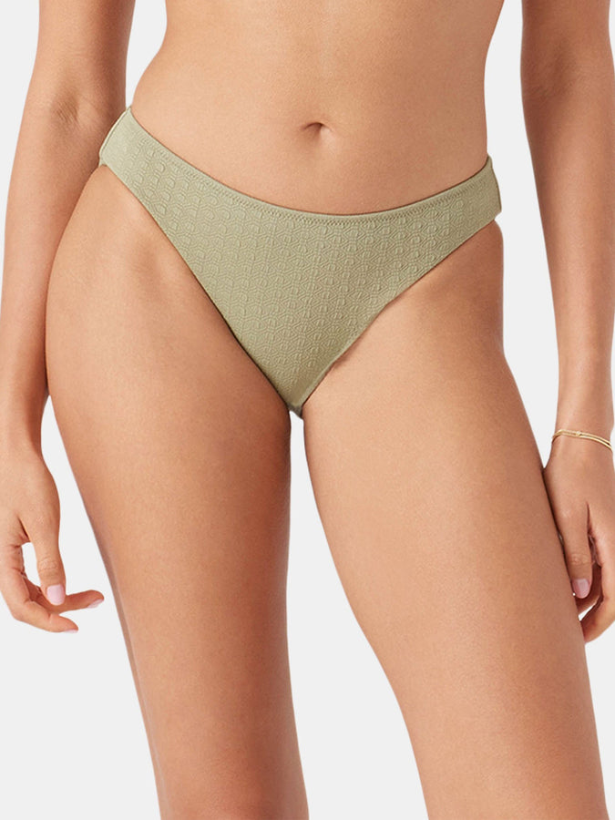 Roxy Haliewa Hipster Full Bikini Bottom Spring 2026 | OIL GREEN (OIG)
