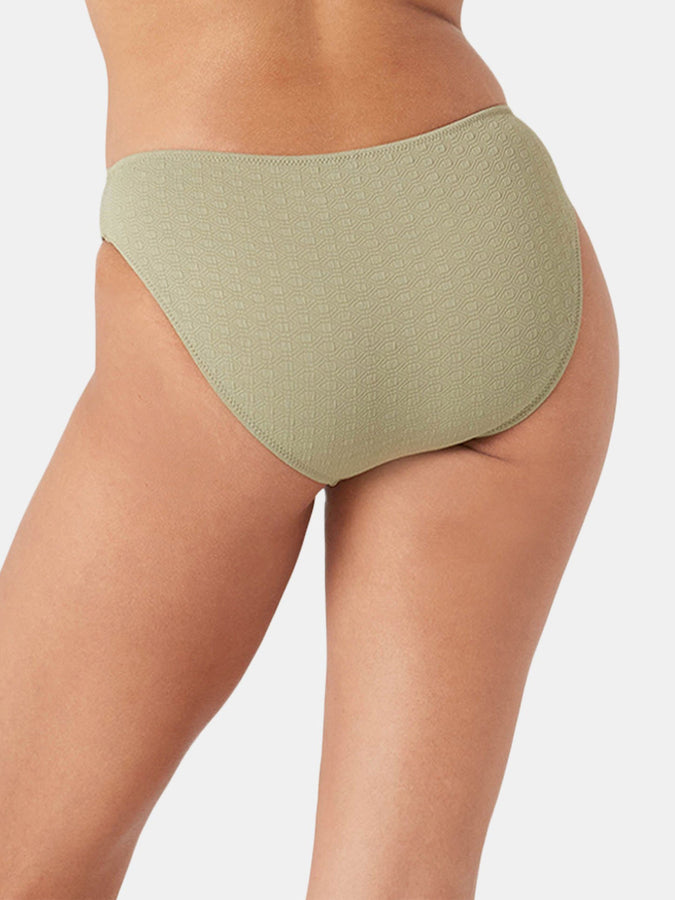 Roxy Haliewa Hipster Full Bikini Bottom Spring 2026 | OIL GREEN (OIG)