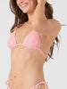 Roxy Crochet Mini Tiki Triangle Bikini Top Summer 2026