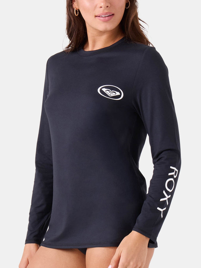 Roxy Surf City Warm Long Sleeve Rashguard Summer 2026 | ANTHRACITE (ANR)