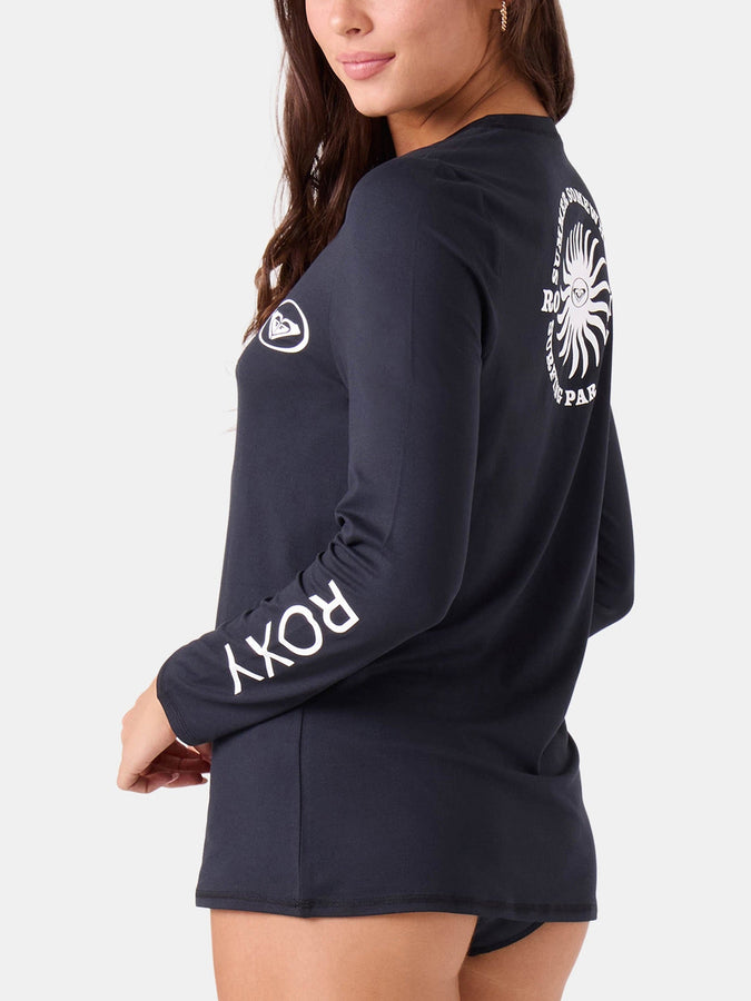 Roxy Surf City Warm Long Sleeve Rashguard Summer 2026 | ANTHRACITE (ANR)