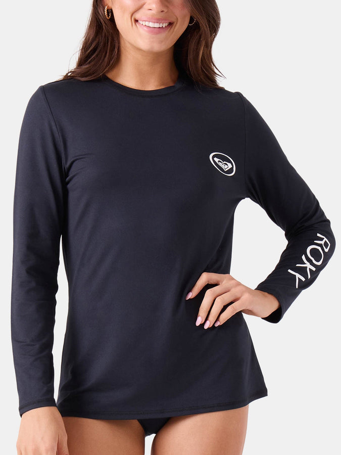 Roxy Surf City Warm Long Sleeve Rashguard Summer 2026 | ANTHRACITE (ANR)