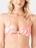 Roxy Palm Haze Knot Bralette Bikini Top Spring 2026
