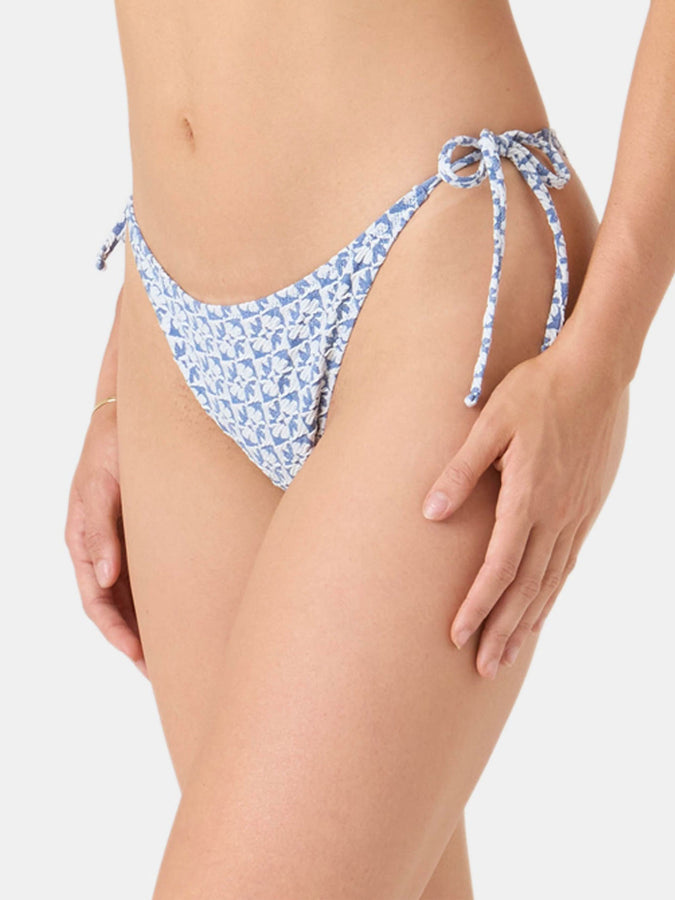 Roxy Hazy Dazy Tie Side Cheeky Bikini Bottom Spring 2026 | BLUE (BLU)