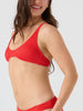 Roxy Rib Roxy Love Scoop Bralette Bikini Top Summer 2026