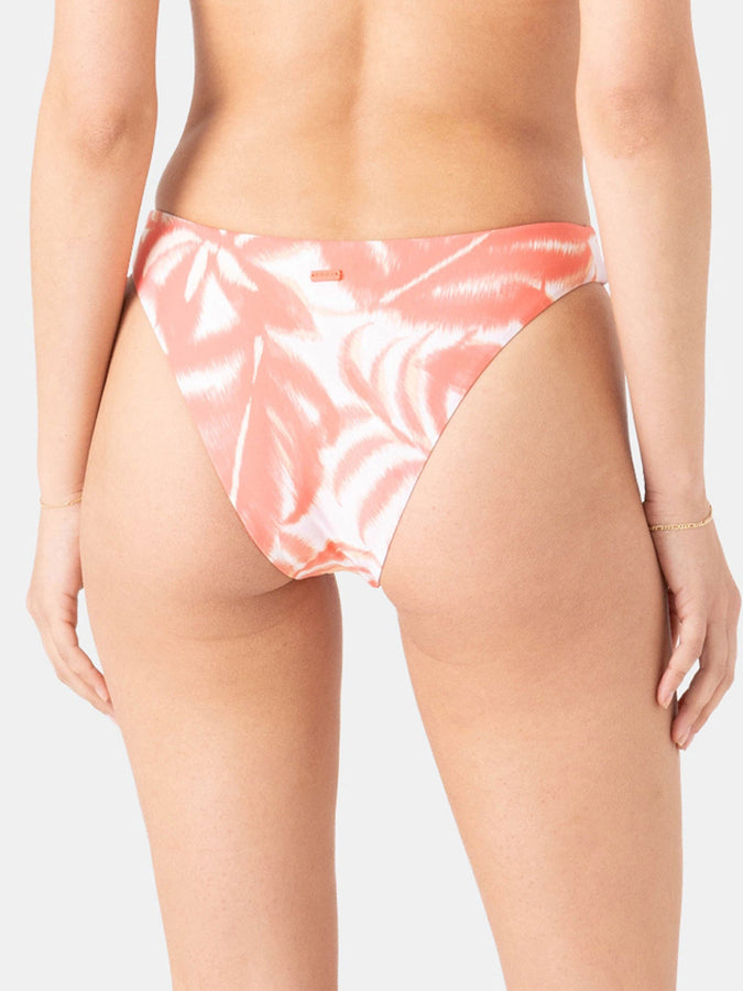 Roxy Palm Haze Knotted Scoop Cheeky Bikini Bottom Spring 2026 | CORALMUL (CM4)