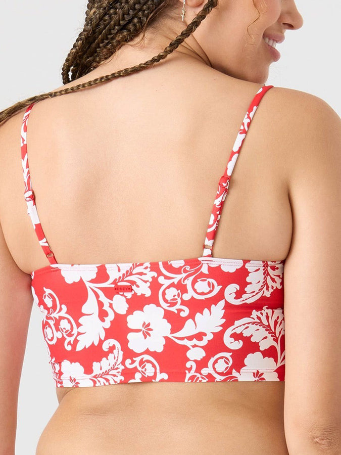 Roxy Days Of Summer Tank Bikini Top Summer 2026 | IVORY RED (IRE)