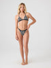 Geo Flower Fixed Cheeky Bikini Bottom